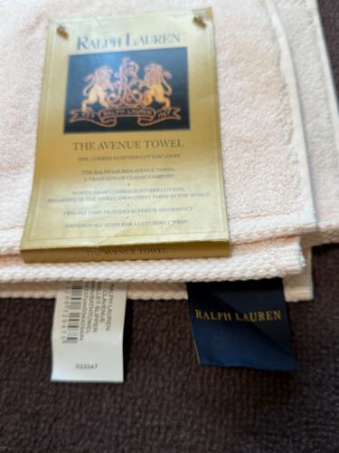 Ralph Lauren Avenue Luxury Bath Towels Large 100% Egyptian Cotton - Picture 4 of 5