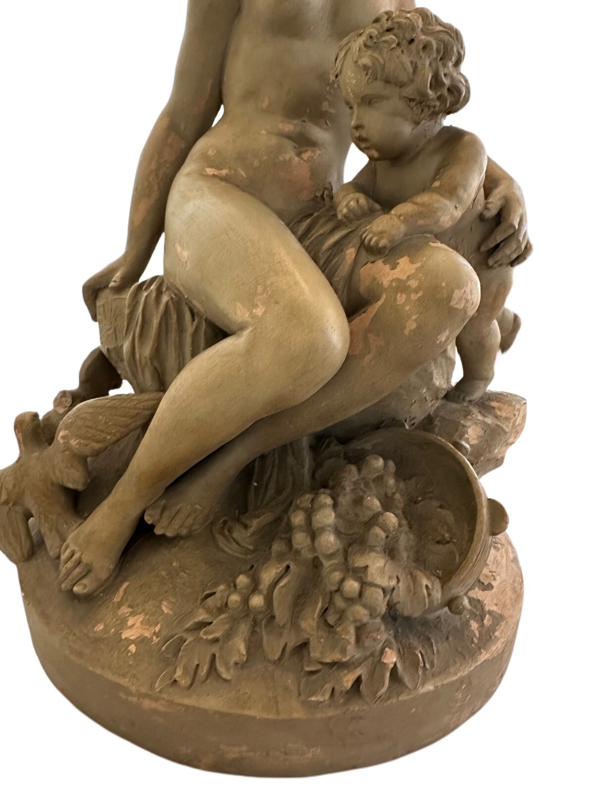 Reproduction Putti Claude Michel Clodion Vintage Terra Cotta Venus And Putto Reproduction ...