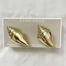 Zara Home Drawer Pulls Seashell Design