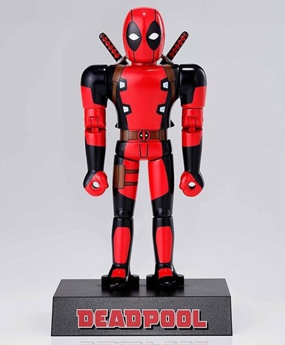 2018 Minifigure Bandai Spirits Marvel Chogokin Heroes DEADPOOL 3,9 pollici (10 cm) - Foto 8 di 10