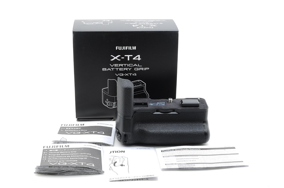 Near Mint w/ Box] Fuji Fujifilm VG-XT4 Vertical Battery Grip for X