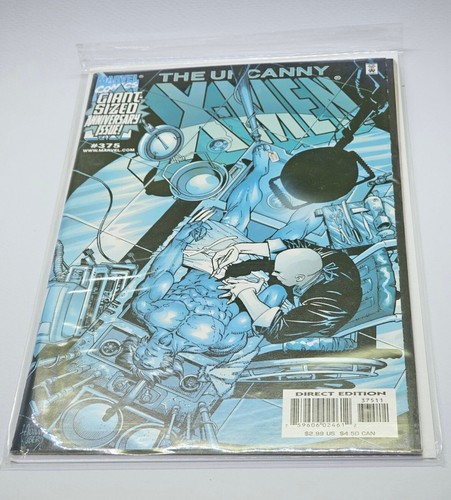 THE UNCANNY X-MEN #375 Edizione Anniversario Taglia Gigante Nuovo con etichette! Fumetto Marvel.  - Foto 1 di 7