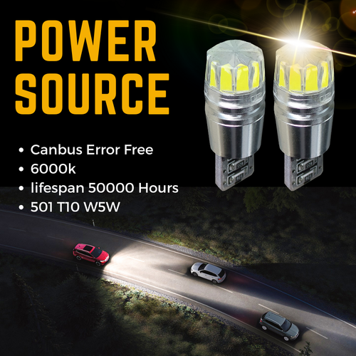 Bmw X1 Side Light Bulbs E84 2009-15 Led White Xenon Canbus Error Free Headlight - Picture 8 of 18