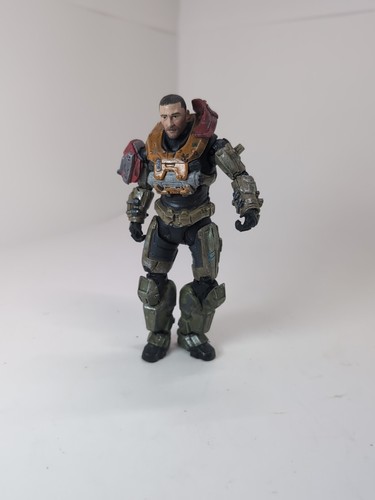 McFarlane 2011 Halo Reach Series 4 Jorge Noble Unhelmeted 6" Actionfigur LESEN - Bild 1 von 4