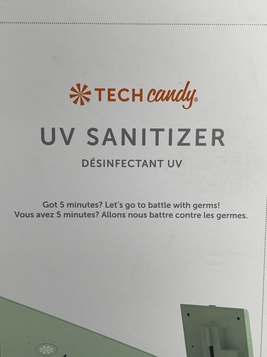 Tech Candy Cordless UV Light Sanitizer Box Disinfect Phones & More Mint Green - 第 11/12 張圖片