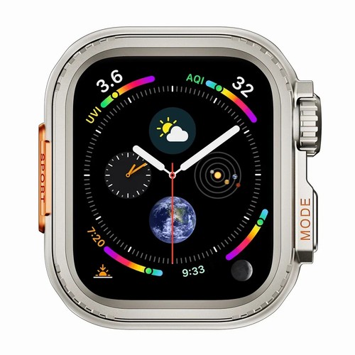 Coque pare choc métal pour Apple Watch Series 10 9 8 7 6 5 4 SE changement vers Ultra Cover - Photo 27 sur 31