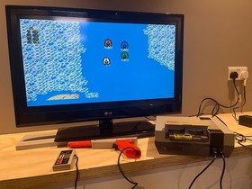 Nintendo NES Action Set Boxed with 10 games all in working order