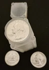Washington 90% Silver Quarters Roll BU