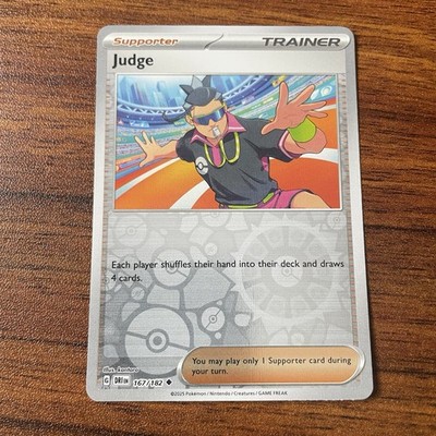 Judge 167/182 Sv10: Destined Rivals Reverse Holo