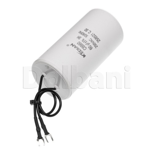 Neu 60UF 250VAC Draht Motor Lauf Kondensator CBB60 HVAC 25/85/21 60MFD 40X90 - Bild 2 von 3