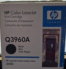 OEM HP Q3960A -Color Laser Jet Print Cartridge - Black For HP 2550, 2820, 2840