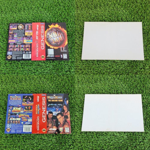 13 x Original SEGA Mega Drive Jap & Genesis Game Covers Inserts Inlays Bundle - Imagen 5 de 8