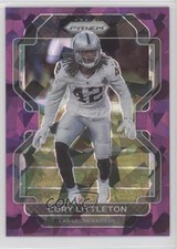 2021 Panini Prizm Purple Ice Prizm 102/225 Cory Littleton #183 01i1