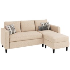 Sectional Couch Sofa Convertible L Shaped Sofas Couch with Small Sectional