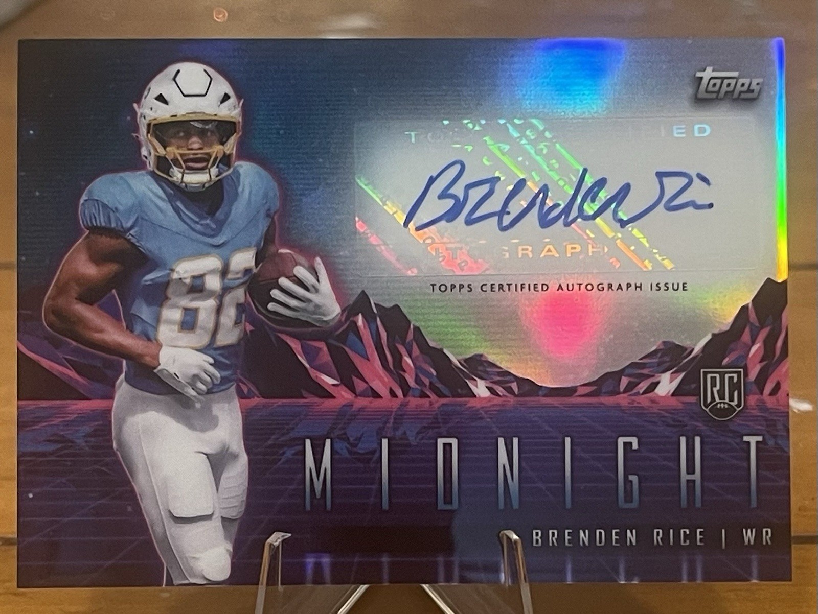 2024 Topps Midnight - Rookie Horizon Signatures Brenden Rice #RHS-BR Auto