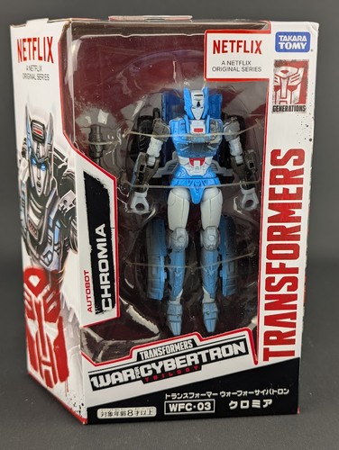 Transformers Netflix Chromia SEALED Hasbro WFC Siege Deluxe Walmart