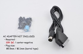 Neo Geo AES AES3-5 Console, Full Recap, BIOS Socketed, RGB Bypass joystick  SNK