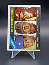 1966 Topps National League Strikeout Leaders #225 – Excellent – Vintage Baseball
