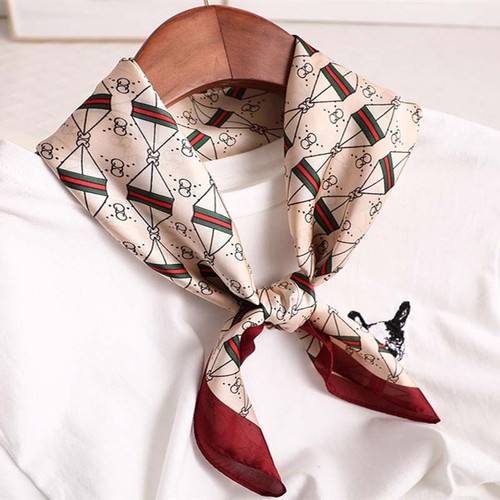 Women's Scarf Silk felling Square Head Scarfs 35"*35"(120 Styles) SHIP FROM USA - Picture 31 of 257