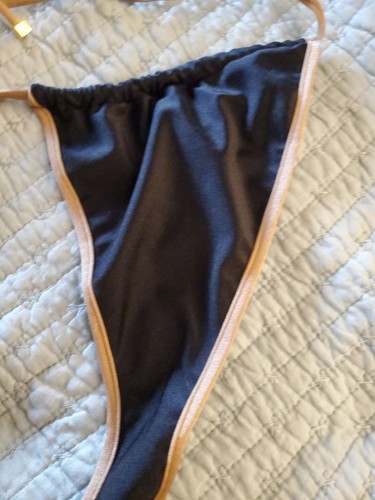 Reina OHM Womens One Piece Swim Bathing Suit Gold Black Size Small NEW Columbia - Picture 4 of 12