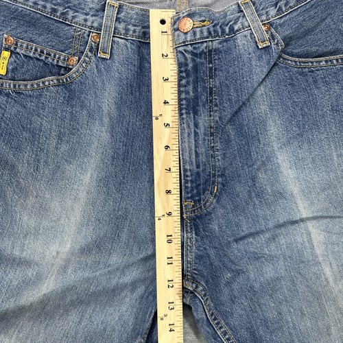Nautica Jeans Mens 36x30 Medium Blue Wash Baggy Relaxed Fit Denim Pants - Picture 12 of 14