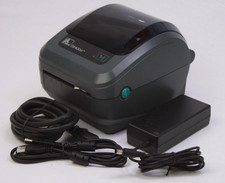 Zebra GK420d USB Parallel Label Thermal Barcode Printer W/Power Tested