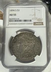 1894-S Morgan Dollar NGC AU55