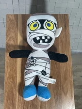 2020 A & A Global Industries Lot Of 2 Halloween Ghoul Zombie Plush 15"  GUC