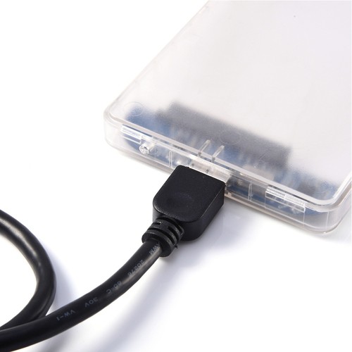 1 Stück USB 3.0 Micro Externes Festplattengehäuse Transparentes externes - Afbeelding 4 van 12
