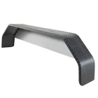 RecPro Steel Tandem Axle Fender w/ Backer Skirt | 14GA Diamond Plate | USA
