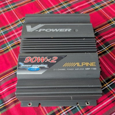 Alpine V-Power MRP-T130 2/1 Channel Power Amplifier 