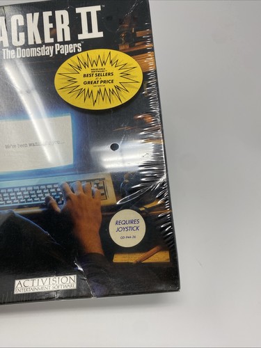 Commodore 64/128 - Hacker II: The Doomsday Papers * VTG 1986 Brand New & Sealed - Picture 13 of 15
