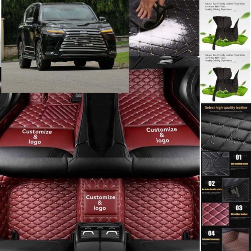For Lexus RX Car Floor Mats Custom Waterproof Luxury Carpets Auto Liner - Foto 33 di 34