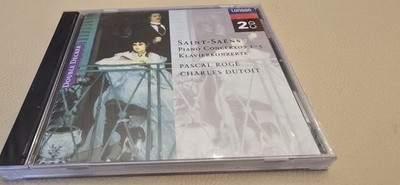 Saint - Saens Piano Concertos 1 - 5 Klavierkonzerte Pascal Roge Charles Dutoit