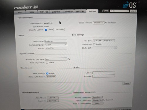 Ubiquiti Rocket M5 (ROCKETM5) BaseStation 5GHz Access Point Radio Tested - Photo 7/7