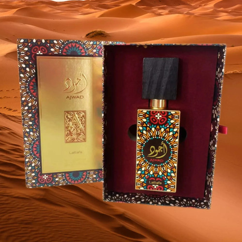 Perfume árabe perfecto para hombre Lattafa Luxury Ajwad EDP 60 ML - Imagen 2 de 2