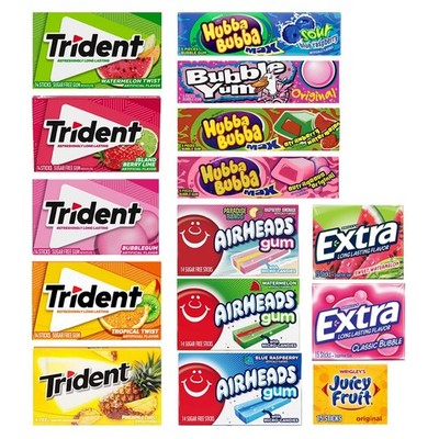 Fruit Flavored Chewing 11.2 x 5.9 x 22.1 cm, Variety of fruit-based colors