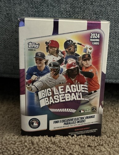 2024 Topps Big League Baseball Blaster Box *GEÖFFNET* (110 Karten)