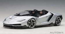 AUTOart 1/18 Lamborghini Centenario Roadster Matte Metallic Silver
