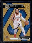 2024-25 Mosaic Jalen Brunson Honeycomb City Edition #284 Knicks
