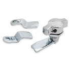 Manufacturer Varies Cam Latch, Padlockable, Chrome, T Handle 1XPF2 Manufacturer