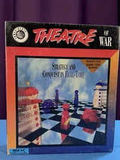 Vintage 1992 Three-Sixty Pacific - Theatre of War PC Big Box PC Game 3.5" Disks 