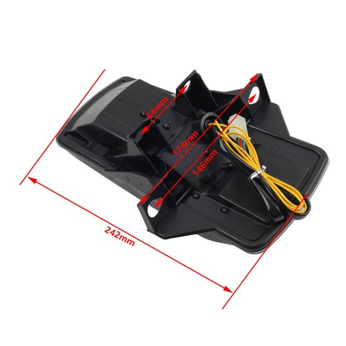 Led Tail Light Turn Signals For Suzuki SV650 SV650S SV650A 03-12 SV1000 03-09 - Picture 12 of 15