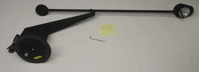 Vintage Guzzini Rodolfo Bonetto ALA Black Table Desk Lamp for iGuzzini