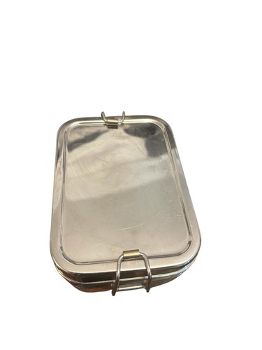 ECO Lunchbox solo cube Bento stainless steel squish proof 3 In 1