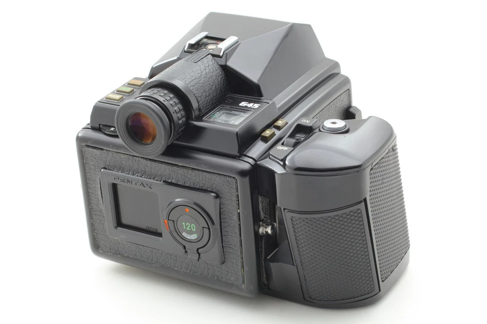[Near MINT] Pentax 645 Medium  Camera Body 120 220 Back  from JAPAN - Image 4 of 4