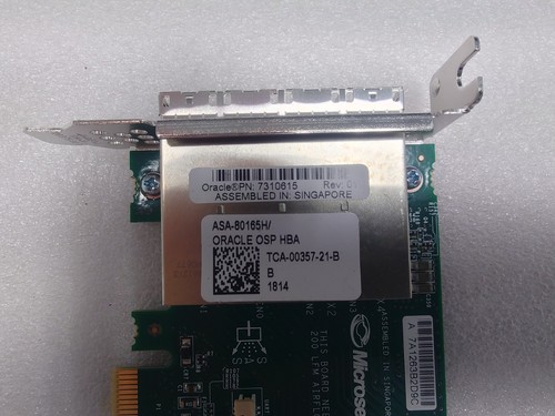 Oracle 7310615 ASA-80165H 16 Port SAS-3 PCIe HBA LP - 第 2/4 張圖片