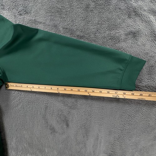 Pullover de golf Devereux XL parche calavera jugar más sin quejas cuarto cremallera tenis - Imagen 8 de 9