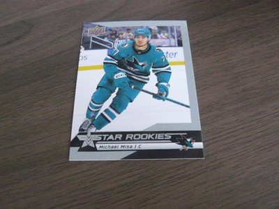 2025/26 upper deck  star rookies # 13 michael misa