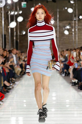 2k Authentic Louis Vuitton Runway Striped Turtleneck Knit